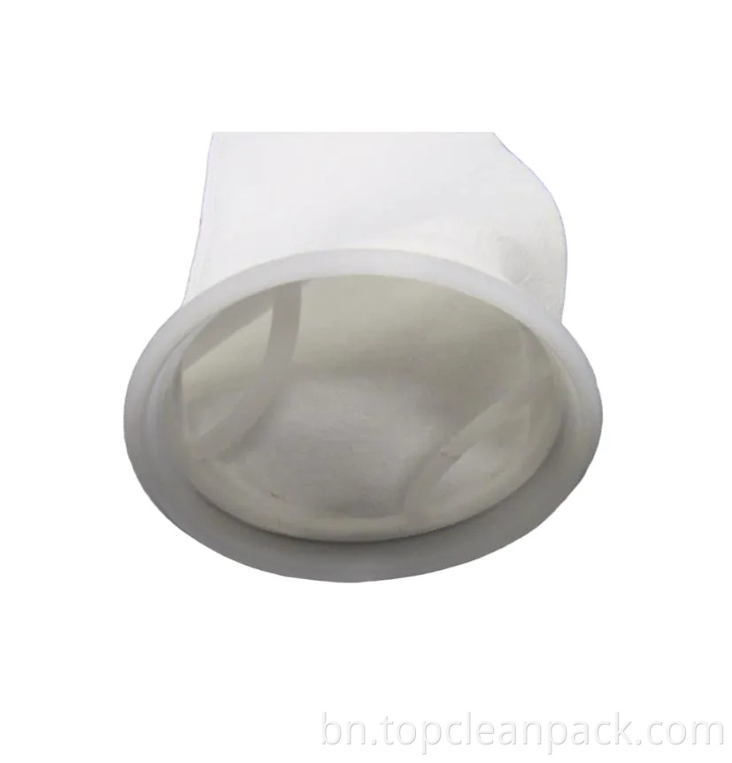 ব্যাপকভাবে প্রযোজ্য উচ্চ-প্রবাহ লো-প্রেসার-ড্রপ পিই ফিল্টার ব্যাগ